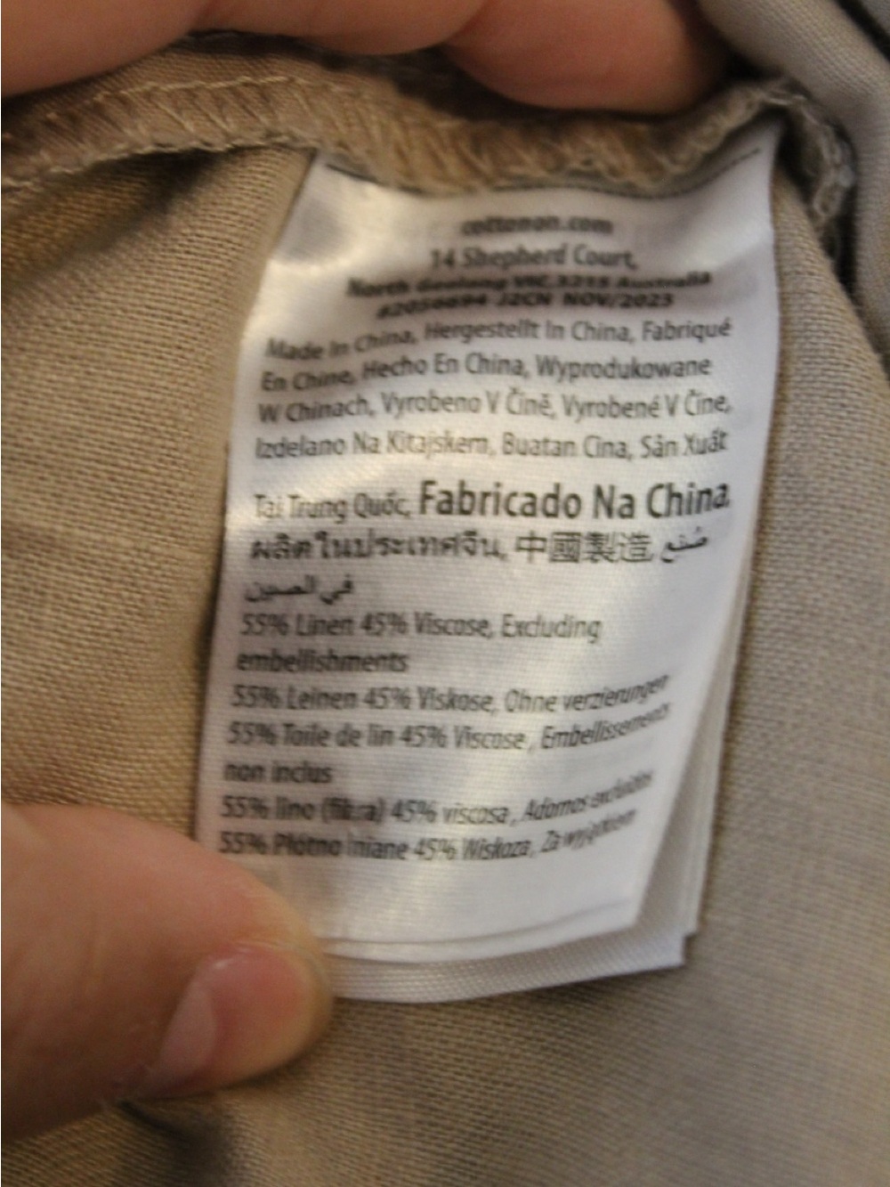 Burberry Jean Jacket sz 10, rarely worn - Picture 4 of 6